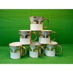  Bone China Tea Cups/Coffee Mugs(set of 6)